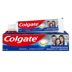 Зубная паста COLGATE Защита от кариеса Свежая Мята 50мл