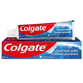 Зубная паста COLGATE Крепкие зубы Свежее дыхание 100мл