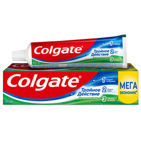 Зубная паста COLGATE Тройное действие 150мл