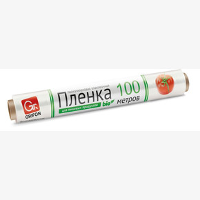 Пленка пищевая GRIFON 29см. * 100м белая, 5,5мкм. Эконом