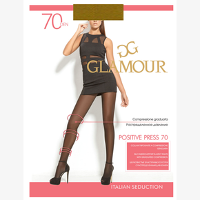Колготки Glamour POSITIVE PRESS 70 glace - 2