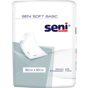 Пеленка гигиеническая SENI Софт basic 90*60 по 10 шт