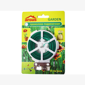 Проволока д\подвязки растений ARGUS GARDEN 30м.,катушка