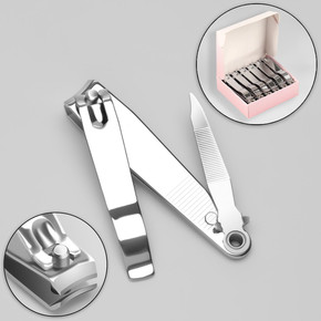 Кусачки-книпсер педикюрные, с пилкой, 7,6 см