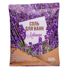 Соль для ванн 500гр. ЛАВАНДА