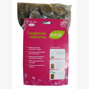 Таблетка торфяная LISTOK