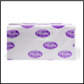 Полотенце бумажное листовое Plushe Prof, 150листов,