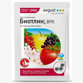 БИОТЛИН АВГУСТ 3мл. от садовых вредителей, тли