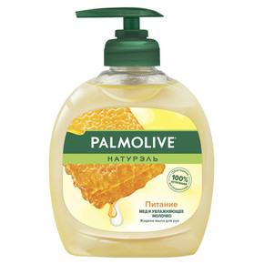 Мыло жидкое 300мл. Palmolive Молоко с медом