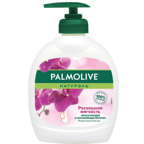 Мыло жидкое 300мл. Palmolive Черная орхидея