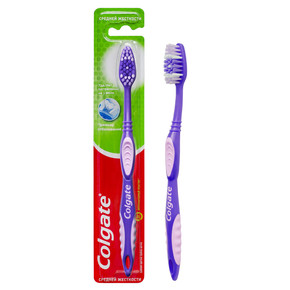 Зубная щетка Colgate Премьер отбеливания, средней жесткости