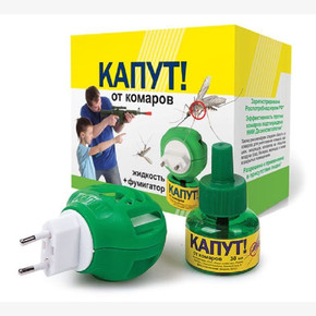 Комплект от комаров КАПУТ (фумигатор+жидкость 30мл)