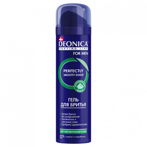 Гель для бритья DEONICA FOR MEN 200 мл Для чувствительной кожи