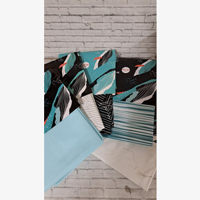 Штора для ванной, микс 5 дизайнов, 180*180см. (1*24)