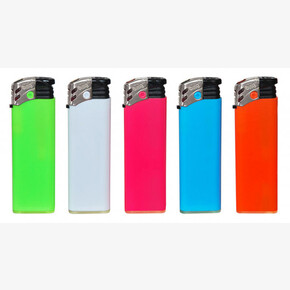 Зажигалка 599-B Slim пьезо одноразовая (1*50)