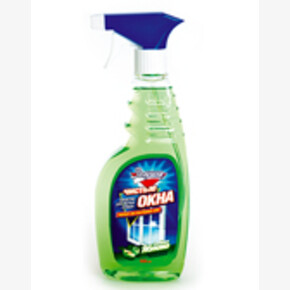 Средство для стекол Золушка Чистые окна Зеленое Яблоко 750 мл (триггер) (1*12)