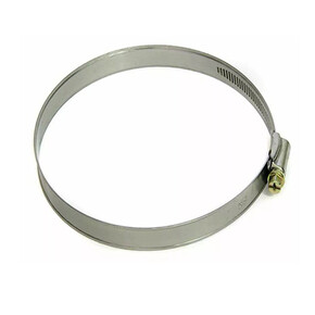 Хомут 16-25 мм с винтом (нержавейка) (1*100)