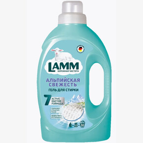 СМС LAMM гель для стирки Альпийская свежесть 1.3кг. (1*8)