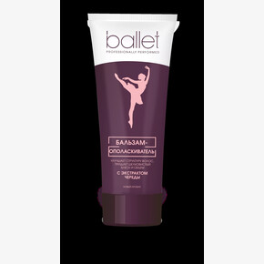 Бальзам-ополаскиватель для волос BALLET 85 мл., с экстрактом череды в тубе (1*15)