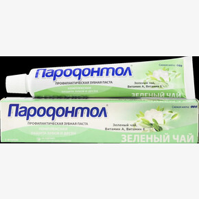 Зубная паста ПАРОДОНТОЛ 63гр., Зеленый чай (1*32)