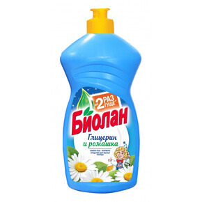 Ср-во для посуды Биолан 450мл Глицерин и Ромашка (1*20)