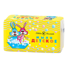 Мыло Детское 4/100гр Ангарск (1*18) (Россия)