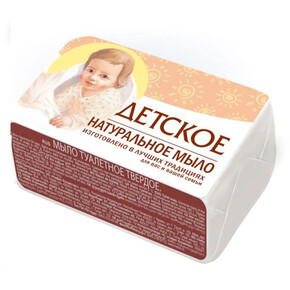 Мыло Ординарное Детское 160гр в пленке (1*72)