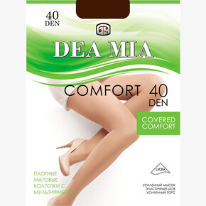 Колготки женские DEA MIA COMFORT 1448, 40 den, МОККО-2 (1*10)
