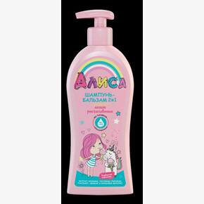Шампунь-бальзам 2 в 1 для детей 