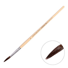 Кисть круглая №6 Белка (1*10)