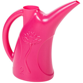 Лейка 2л. Лотос, (для полива комнатных растений, без рассеивателя) (1*10)