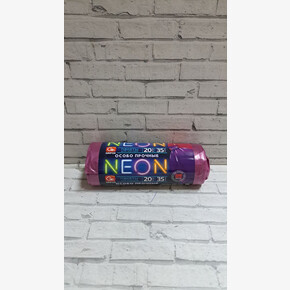 Пакеты для мусора NEON GRIFON 35л, 20шт в рулоне (1*24)