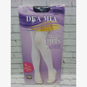 Колготки детские 3352 40den (116-122,56-60, NERO) полиамидные (1*10)