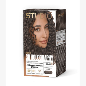Крем-краска для волос STUDIO 3D HOLOGRAPHY № 6.1 