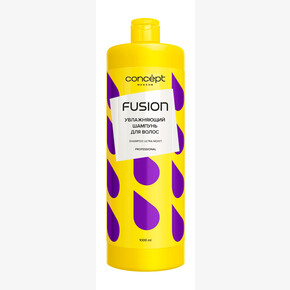 Шампунь для волос Concept Fusion 1000 мл Увлажняющий Ultra Moist (1*6)