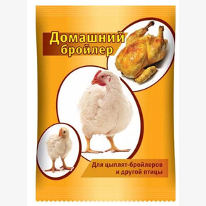 Добавка кормовая ДОМАШНИЙ БРОЙЛЕР 800гр. (1*10)