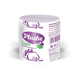 Бумага туалетная Plushe 