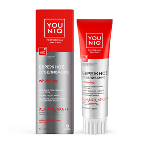Зубная паста YOUNIQ Отбеливающая 100 гр (1*6)