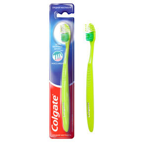 Зубная щетка COLGATE Массажер средняя (6*12)