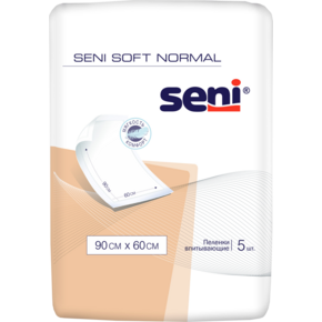 Пеленка гигиеническая SENI SOFT 90*60 по 5 шт (1*10) 12.27г