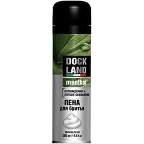 Пена для бритья DOCKLAND 200 мл Menthol (1*12) 04.27г