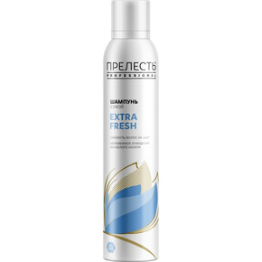 Шампунь для волос Прелесть Professional 200 см3 Extra Fresh СУХОЙ (синий) (1*12)