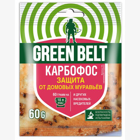 КАРБОФОС ГРИН БЭЛТ от муравьев и листогрызущих 60гр (1*100)