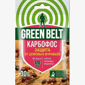 КАРБОФОС ГРИН БЭЛТ от муравьев и листогрызущих 30гр (1*200)