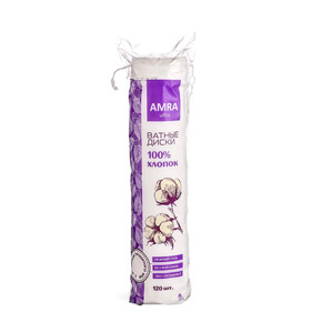 Ватные диски AMRA 120шт. (1*24)