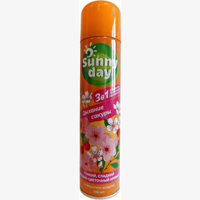 Освежитель SUNNY DAY 300см3 Дыхание сакуры (1*12)